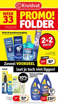 Kruidvat folder voorblad
