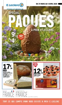 E.Leclerc couverture de brochure