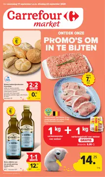 Carrefour Market folder voorblad