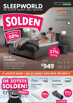 Sleepworld folder voorblad