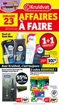 Kruidvat couverture de brochure