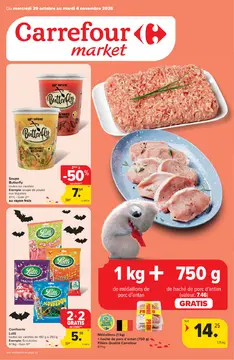 Carrefour Market couverture de brochure