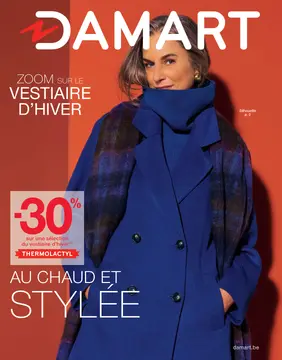 Damart couverture de brochure