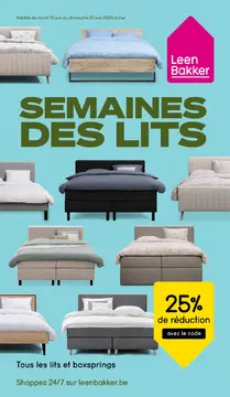 Leen Bakker couverture de brochure