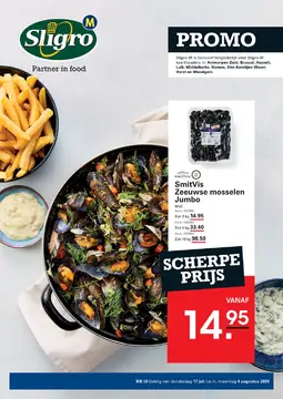 Sligro-M folder voorblad