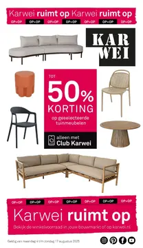 Karwei folder voorblad