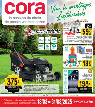 Cora couverture de brochure
