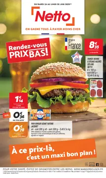 Netto couverture de brochure