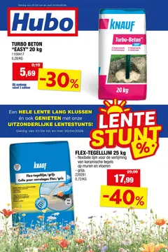 Hubo folder voorblad