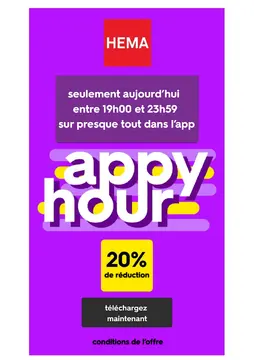 HEMA couverture de brochure
