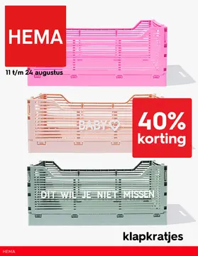 HEMA folder voorblad