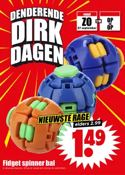 Dirk kanskoopjes folder voorblad