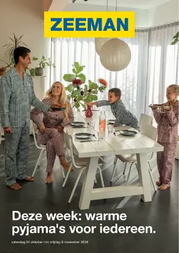 Zeeman folder voorblad