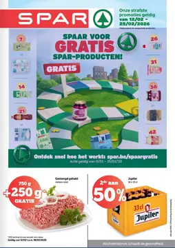 Spar folder voorblad