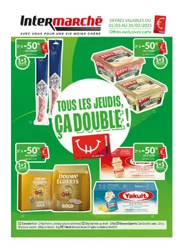 Intermarché couverture de brochure