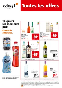 Colruyt couverture de brochure