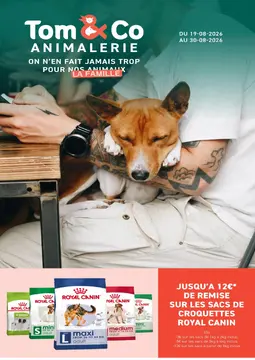 Tom & Co couverture de brochure