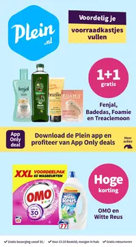 Plein.nl folder voorblad