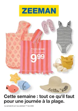 Zeeman couverture de brochure