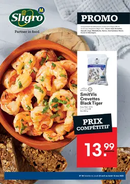 Sligro-M couverture de brochure