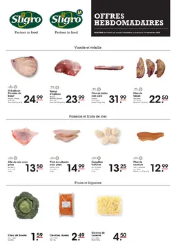 Sligro couverture de brochure