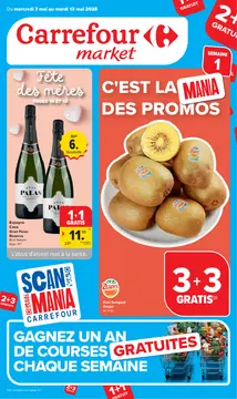 Carrefour Market couverture de brochure