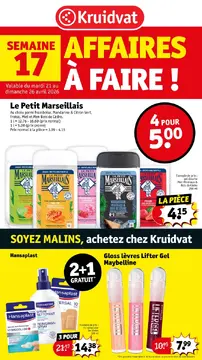 Kruidvat couverture de brochure