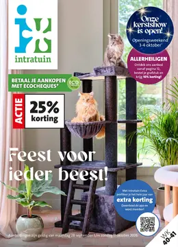 Intratuin folder voorblad