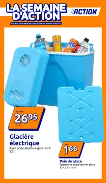Action couverture de brochure