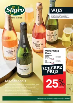 Sligro folder voorblad