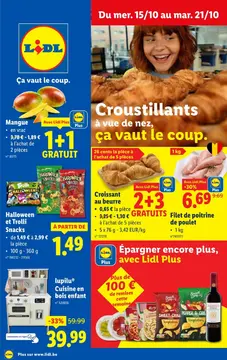 Lidl couverture de brochure