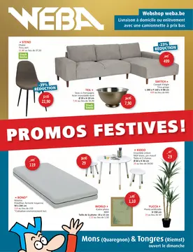 WEBA couverture de brochure