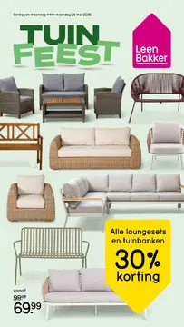 Leen Bakker folder voorblad