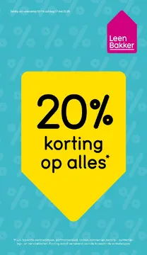 Leen Bakker folder voorblad