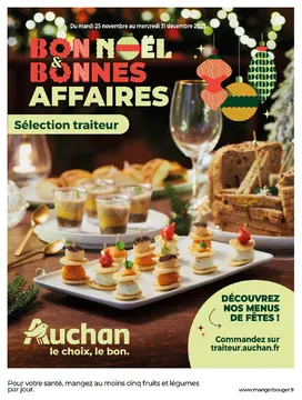 Auchan couverture de brochure