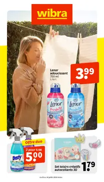 Wibra couverture de brochure