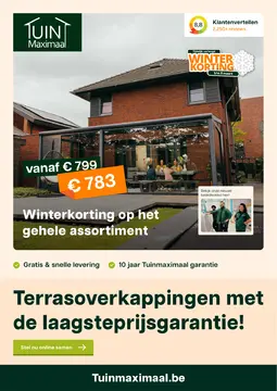 Tuinmaximaal folder voorblad