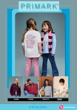 Primark couverture de brochure