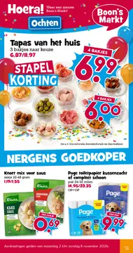 Boon's Markt folder voorblad