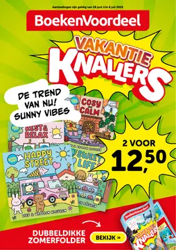 BoekenVoordeel folder voorblad