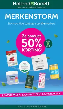 Holland & Barrett folder voorblad