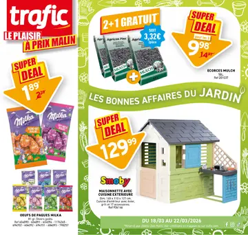 Trafic couverture de brochure