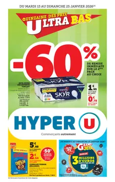 Hyper U couverture de brochure