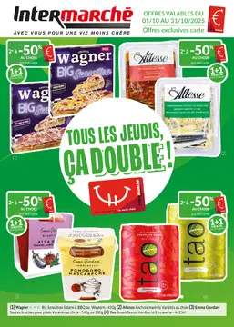 Intermarché couverture de brochure