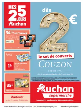 Auchan couverture de brochure