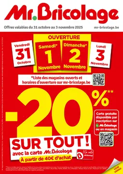 Mr.Bricolage couverture de brochure