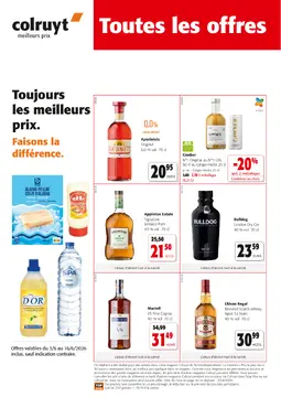 Colruyt couverture de brochure