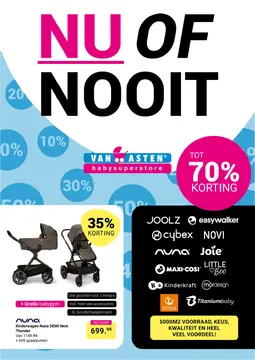 Van Asten BabySuperstore folder voorblad