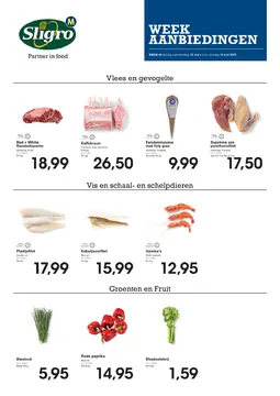 Sligro-M folder voorblad