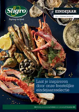 Sligro folder voorblad